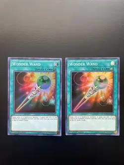 Yugioh Wonder Wand INCH-EN054 Super Rare 1st Edition NM/LP X2 - Image 1