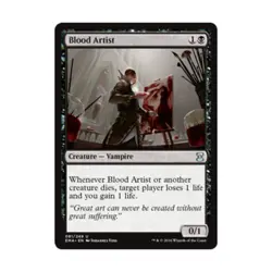 WOTC MTG Eternal Masters Blood Artist (U) NM - Image 1