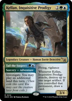 Kellan, Inquisitive Prodigy - Near Mint MTG Murders at Karlov Manor - Image 1
