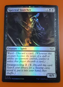 1x Spectral Snatcher | FOIL | Duskmourn: House of Horror | MTG Magic Cards - Image 1
