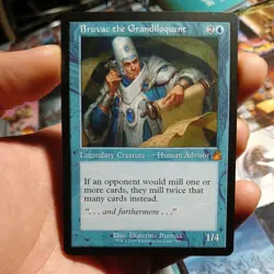 1x Bruvac the Grandiloquent (Retro Frame) - Ravnica Remastered (RVR) - MTG - Image 1