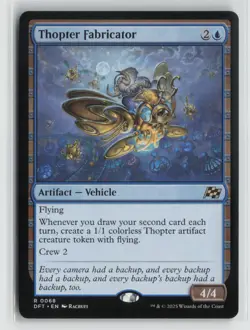 Thopter Fabricator 0068 Aetherdrift DFT MTG Magic - Image 1