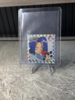 JAMES PR24 POKEMON ARTBOX STICKER PRIZM SERIES 1 1999 TEAM ROCKET NM - Image 1