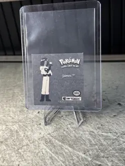 JAMES PR24 POKEMON ARTBOX STICKER PRIZM SERIES 1 1999 TEAM ROCKET NM - Image 2