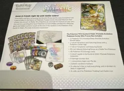 Prismatic Evolutions Pokemon Center ETB Elite Trainer Box New Factory Sealed - Image 2