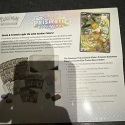 Prismatic Evolutions Pokemon Center ETB Elite Trainer Box New Factory Sealed - Image 3