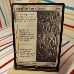 MTG War of the Last Alliance The Lord of the Rings: Tales of Middle-earth... - Image 1