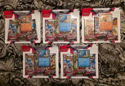 Pokemon Scarlet and Violet Base Set 3 Pack Blister BUNDLE x5 - Image 1