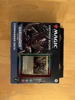 Magic the Gathering MTG Warhammer 40,000 Commander Deck - Tyranid Swarm - Image 1