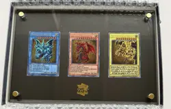 Egyptian God Cards 25th Anniversary Stainless Steel Yugioh Card English - Image 2