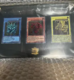 Egyptian God Cards 25th Anniversary Stainless Steel Yugioh Card English - Image 1