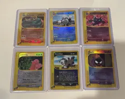 Pokemon TCG - 6 Card Reverse Holo Lot - Expedition and Aquapolis Sets - VLP/NM - Image 1