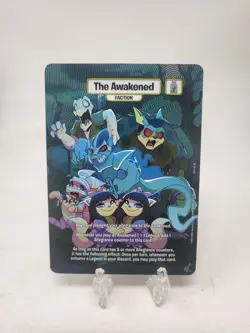 Neopets Battledome TCG War for the Obelisk UR The Awakened Faction Card - Image 1