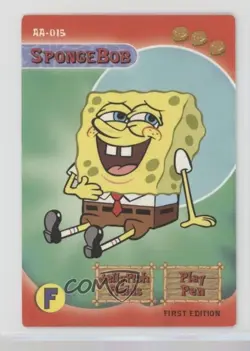 2003 Trading Card Game Aquatic Amigos First Edition Spongebob Squarepants - Image 1