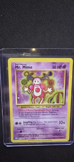 Mr. Mime Holo 13/34-Trading Card-Near Mint-TCG-Pokemon - Image 1