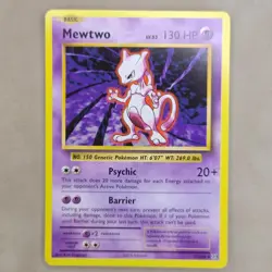 Mewtwo 51/108 Evolutions Regular Pokemon Card NM Near Mint - Image 1