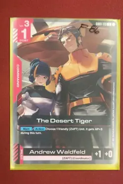 The Desert Tiger - GD01-113 NM - Gundam TCG Card Game - Image 1