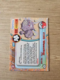 Weezing #110 Topps Series 2 Blue Back Card Non Holo - Image 2