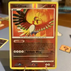 Pokemon TCG Ho-Oh Reverse Holo Rare Card 10/132 Secret Wonders - Image 1