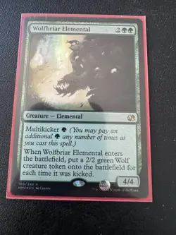 MTG Wolfbriar Elemental (MM2) Modern Masters 2015 Foil Rare 169/249 - Image 1