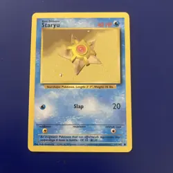 STARYU - 65/102 - Base Set - Pokemon Card - LP/Mp - Image 2