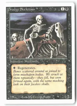 Drudge Skeletons - Revised Edition () - MTG - Image 1