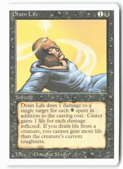 Drain Life - Revised Edition () - MTG - Image 1