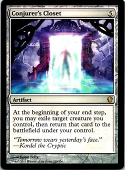 🔹 Conjurer's Closet | Commander 2013 #52 | LP | MTG Blink Engine - Image 1