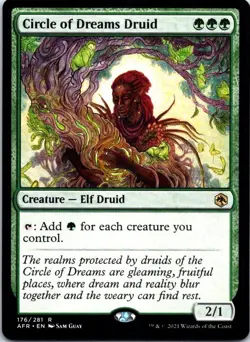🔹 Circle of Dreams Druid | AFR #167 | LP | MTG - Image 1