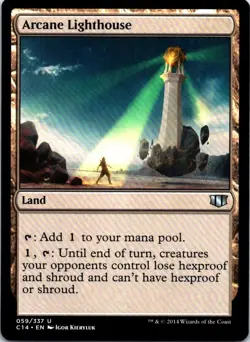 🔹 Arcane Lighthouse | Commander 2014 #55 | LP | MTG Utility Land - Image 1