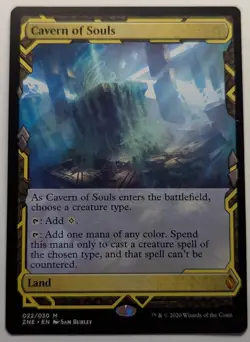 CAVERN OF SOULS - Zendikar Rising Expeditions - MTG Magic: the Gathering - Image 1