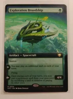 mtg Exploration Broodship (Extended Art) Commander: Edge of Eternities Regular - Image 1