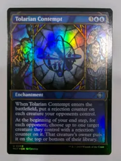 Tolarian Contempt (Showcase) - MTG March of the Machine: The Aftermath Foil - Image 1