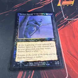 Mtg Nether Spirit Foil English1 1999 - EX condition - Image 1