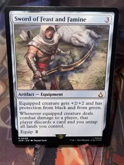 MTG Assassin's Creed M Sword of Feast and Famine #0099 - Image 2