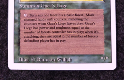 MTG Gaea's Liege Revised Edition Vintage Magic The Gathering Near Mint (DS3D1K6) - Image 5