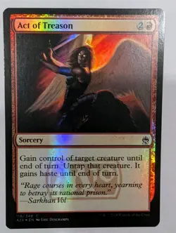 Act of Treason - MTG Masters 25 Foil - Image 1