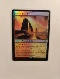 MTG - Sacred Foundry 0256 (Foil) - Edge of Eternities NM/M Magic The Gathering - Image 3
