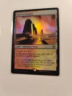 MTG - Sacred Foundry 0256 (Foil) - Edge of Eternities NM/M Magic The Gathering - Image 5