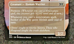 Seeker of the Way (Borderless) 341 - Double Masters 2022 - MTG NM .....(DS3D1K6) - Image 5