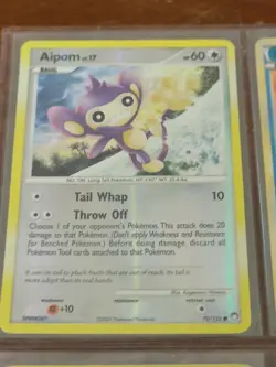 Lot of 9 Pokemon TCG Cards in Binder Page - Excellent Condition Mid-era - Image 2