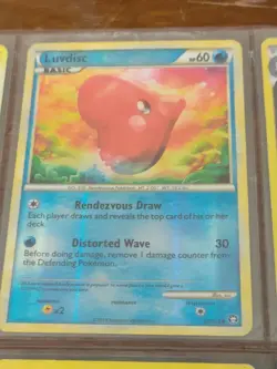 Lot of 9 Pokemon TCG Cards in Binder Page - Excellent Condition Mid-era - Image 3