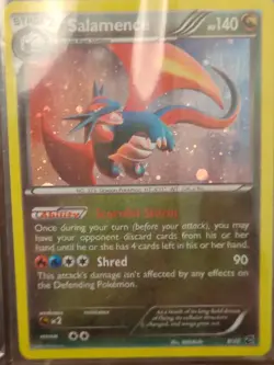 Lot of 9 Pokemon TCG Cards in Binder Page - Excellent Condition Mid-era - Image 5