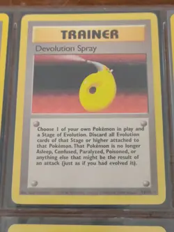Lot of 9 Pokemon TCG Cards in Binder Page - Excellent Condition WOTC Vintage - Image 3