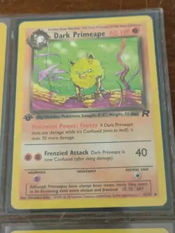 Lot of 9 Pokemon TCG Cards in Binder Page - Excellent Condition WOTC Vintage - Image 4