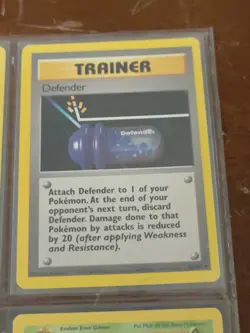 Lot of 9 Pokemon TCG Cards in Binder Page - Excellent Condition WOTC Vintage - Image 4