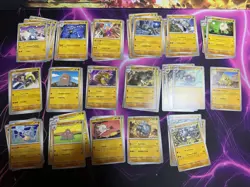 Pokemon 151 TCG Bulk Lot Common No Holos No Reverse Holos 400 + Cards NM/M - Image 3