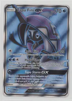 Full Art - Tapu Fini GX Pokemon Sun & Moon Burning Shadows #133 - Image 1
