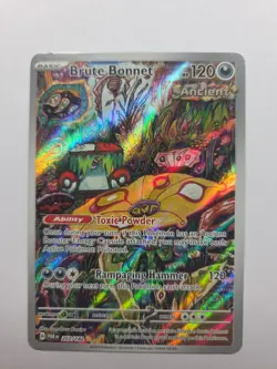 Brute Bonnet 207/182 Sv04: Paradox Rift Holo Near Mint Nm Pokemon Tcg - Image 1