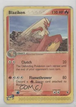Blaziken Pokemon EX Ruby & Sapphire #15 2003 - Image 1
